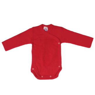 Hõlmikbodi, vill/siid, punane