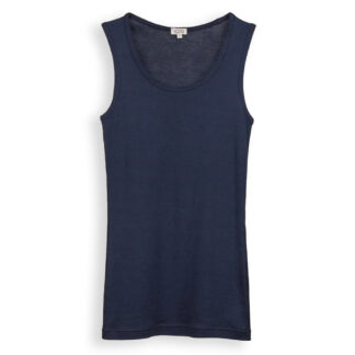 Naiste alussärk BERYL, vill/puuvill, Ink Blue