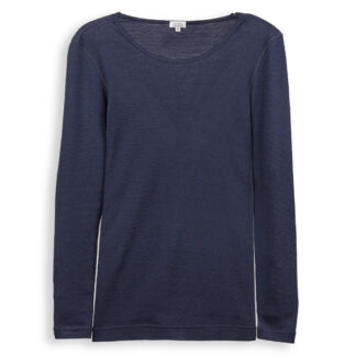 Naiste pluus BIANCA, vill/puuvill, Ink Blue
