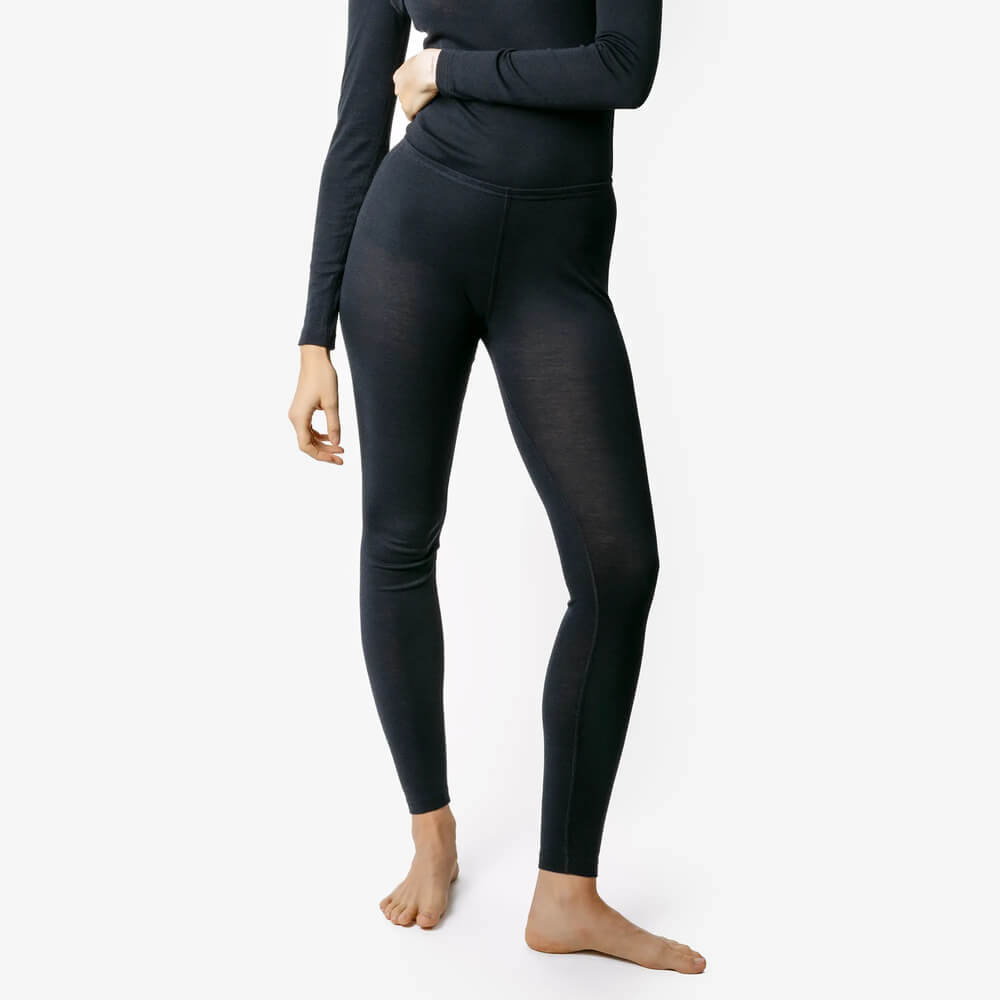 Legginsid BASSY, vill/puuvill, Ink Blue